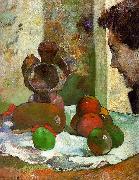 Paul Gauguin Still Life with Profile of Laval Sweden oil painting reproduction